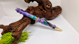 Handcrafted Epoxy Resin Pen: A Splash of Color for Your Writing Experience