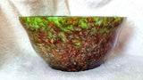 Epoxy Resin Bowl | Charry wood Shavings Resin Bowl | PipejaWood