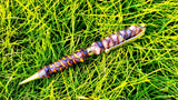 Epoxy Resin Pine Cones Pen | Pine Cones Pen White&Purple | PipejaWood