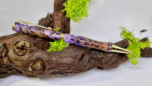 Handmade Epoxy resin Pen with Pine Cones