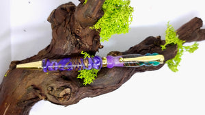 Handmade Pen From Epoxy Resin and Pine cones