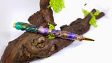 Handmade Pen From Epoxy Resin and Pine cones