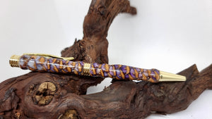 Handmade Pen from Epoxy resin and Pine cones