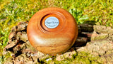 Colorful Mahogany Bowl with Epoxy Resin & Crayons