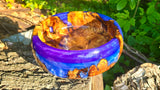 Epoxy Resin Bowl with Adriatic Sea Driftwood Root – Unique Handmade Art Piece