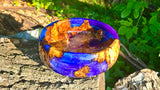 Epoxy Resin Bowl with Adriatic Sea Driftwood Root – Unique Handmade Art Piece