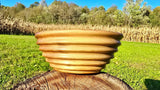 Beehive - Shaped Handmade Walnut Wooden Bowl – 22cm x 8cm | Fruit, Bread, or Decorative Bowl - PipejaWood