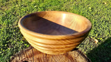 Beehive - Shaped Handmade Walnut Wooden Bowl – 22cm x 8cm | Fruit, Bread, or Decorative Bowl - PipejaWood