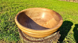 Beehive - Shaped Handmade Walnut Wooden Bowl – 22cm x 8cm | Fruit, Bread, or Decorative Bowl - PipejaWood