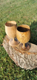 Handcrafted Wooden Wine Glasses – Customizable, Eco - Friendly, with Propolis Coating - PipejaWood