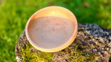 Handmade Pear Wood Bowl – 16.5cm x 6cm (6.5" x 2.4") | Natural Wooden Serving Bowl - PipejaWood