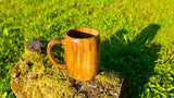 Handmade Walnut Beer Mug – 0.5L, Epoxy Resin or Danish Oil Finish - PipejaWood