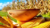 Handmade Wooden Bowl from Historic Sycamore Wood – 10in x 4in - PipejaWood